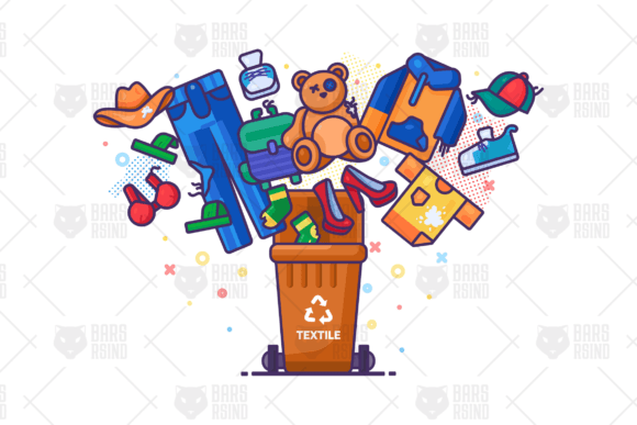 Download Textile Waste Recycling Container - Textile Collection