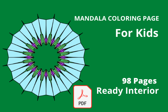 Download Coloring Kids Mandala Coloring Pages - Premium Bundle