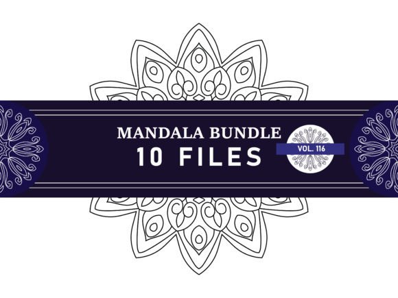 Download Hand Drawn Mandala Ornament Vol. 116 - Mandala ornament Collection