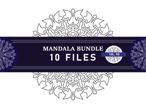 Download Hand Drawn Mandala Ornament Vol. 110 - Mandala ornament Collection