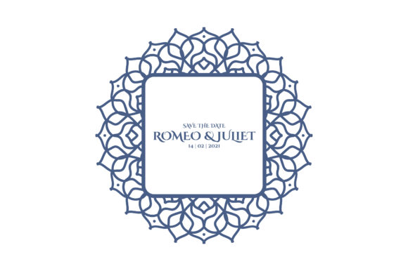 Download Mandala Ornament Save the Date - Premium Resources