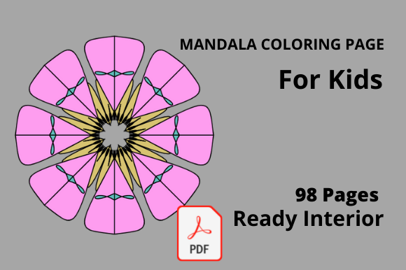 Download Kids Mandala Coloring Pages - Kids mandala Collection