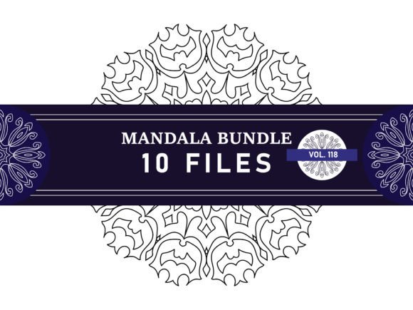 Download Hand Drawn Mandala Ornament Vol. 118 - Mandala ornament Collection