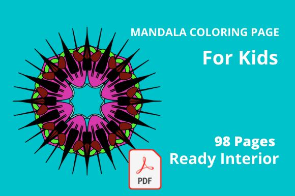 Download Coloring Kids Mandala Coloring Pages - Premium Bundle